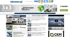 Desktop Screenshot of oknonet.pl